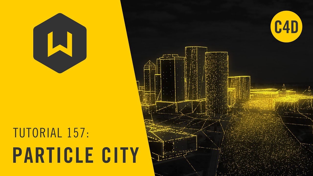 Using Cinema 4D to Create an X-Particle City - Tutorial 157: Particle City