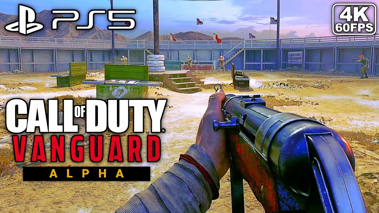 Call of Duty Vanguard ALPHA Gameplay Walkthrough [PS5 4K 60FPS] - No Commentary