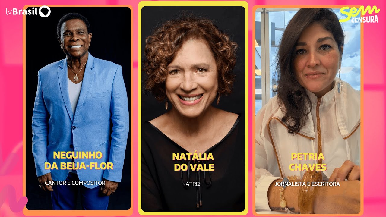 🔴 SEM CENSURA RECEBE NEGUINHO DA BEIJA-FLOR, NAT&Aacute;LIA DO VALE E PETRIA CHAVES