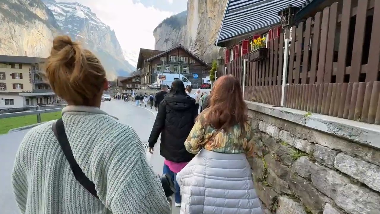 A Quick Stop in Lauterbrunnen, Switzerland   HD 1080p