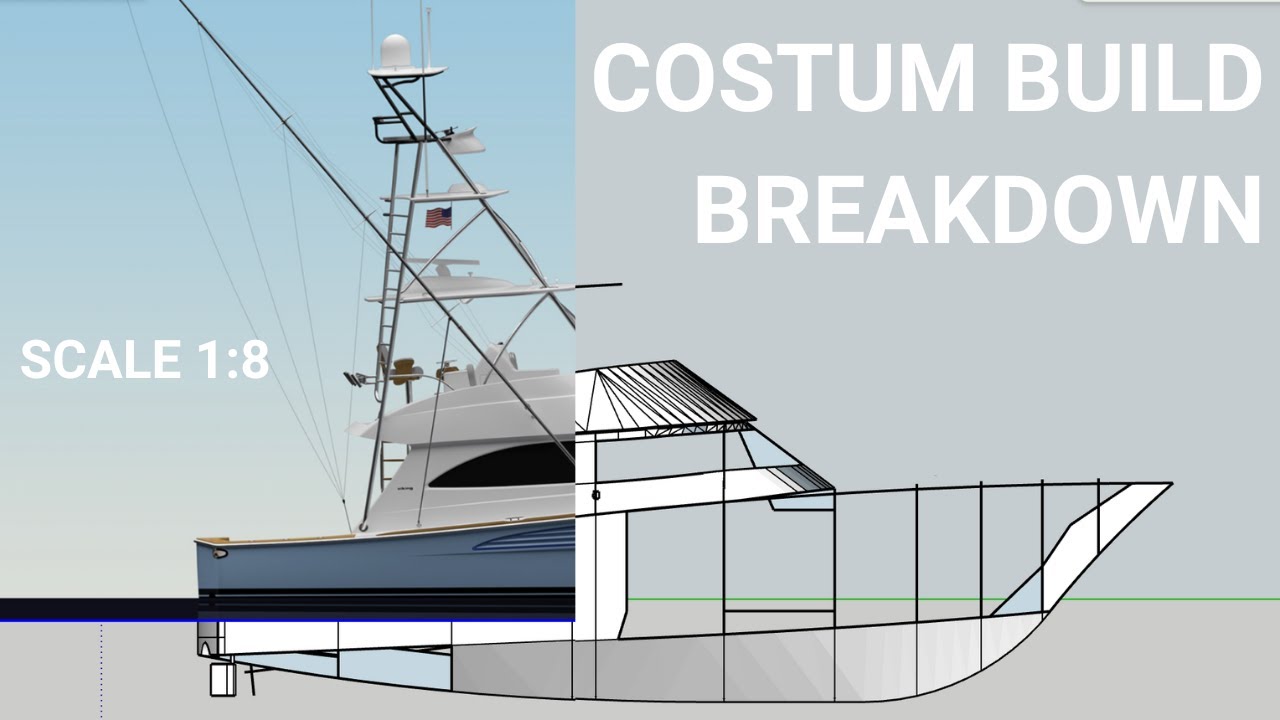 Trying to Build the BIGGEST RC Sportfishing Yacht (Viking 50C)