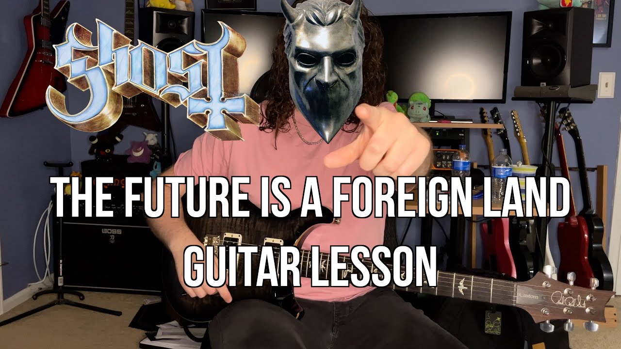 Ghost - The Future Is A Foreign Land - Guitar Lesson (FREE TABS)