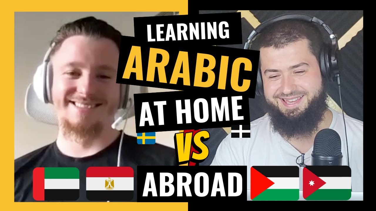 Simon's Arabic journey: Sweden, Cairo, Dubai @simonsayssquat on the Arabic in 60 Steps Podcast!