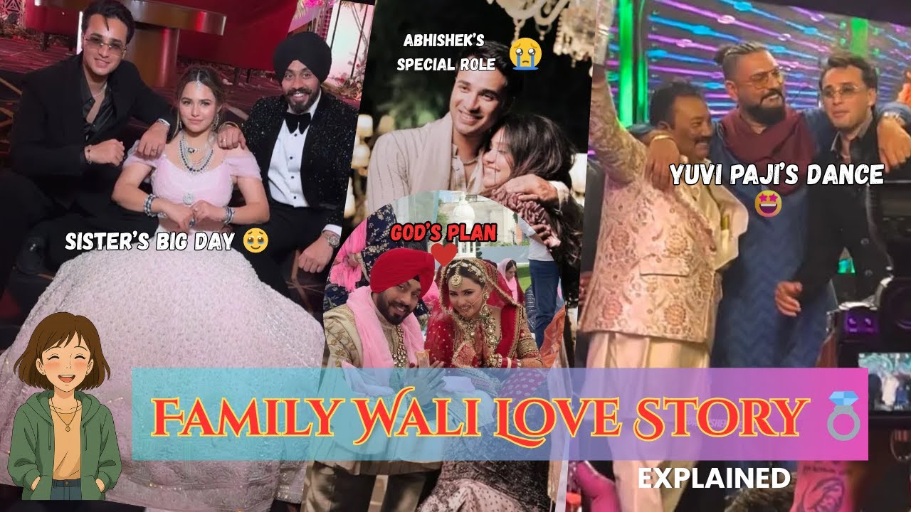 Abhishek Sharma Sister wedding ❤️ Family Wali Love Story Explained | Relationship Advice