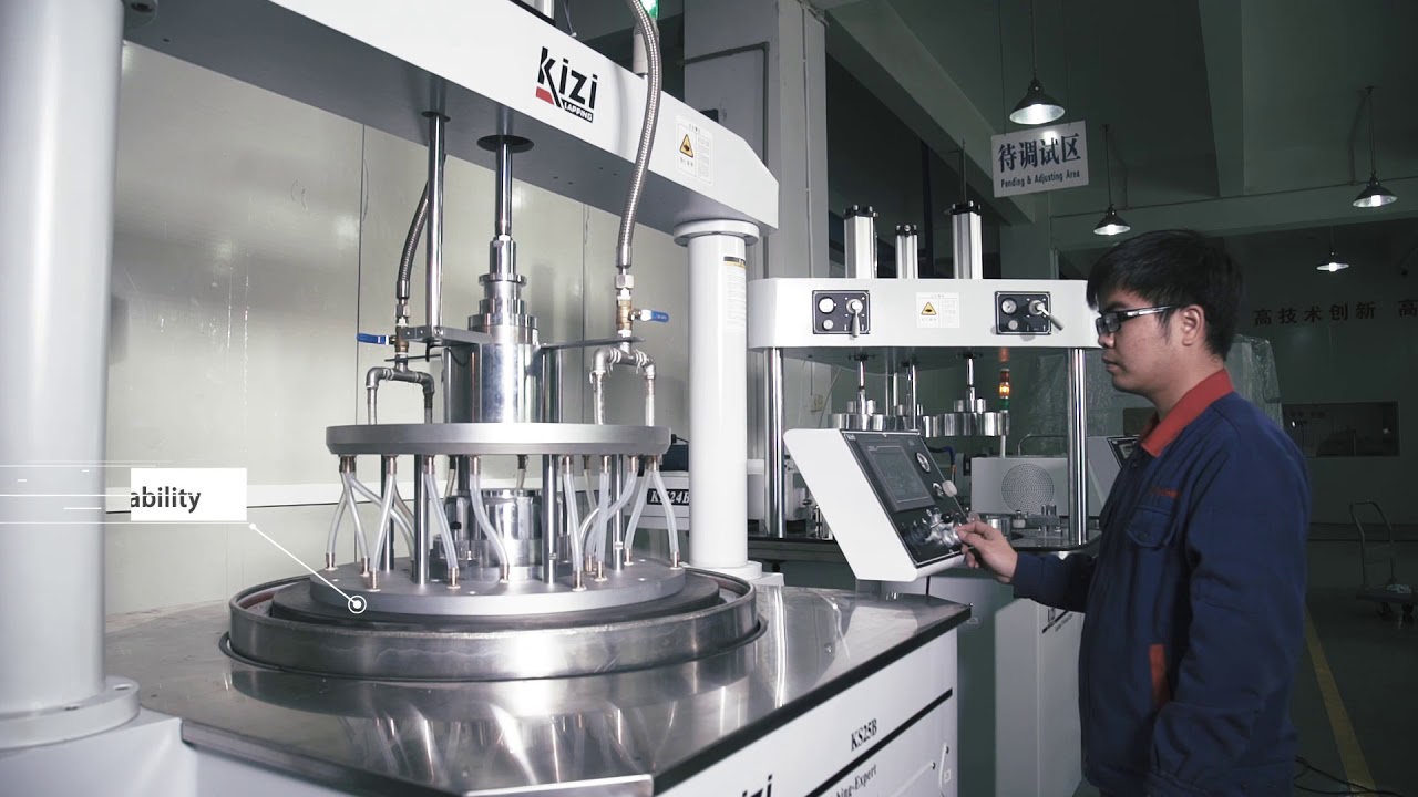 Kizi KS25B double sided precision grinding and polishing machine