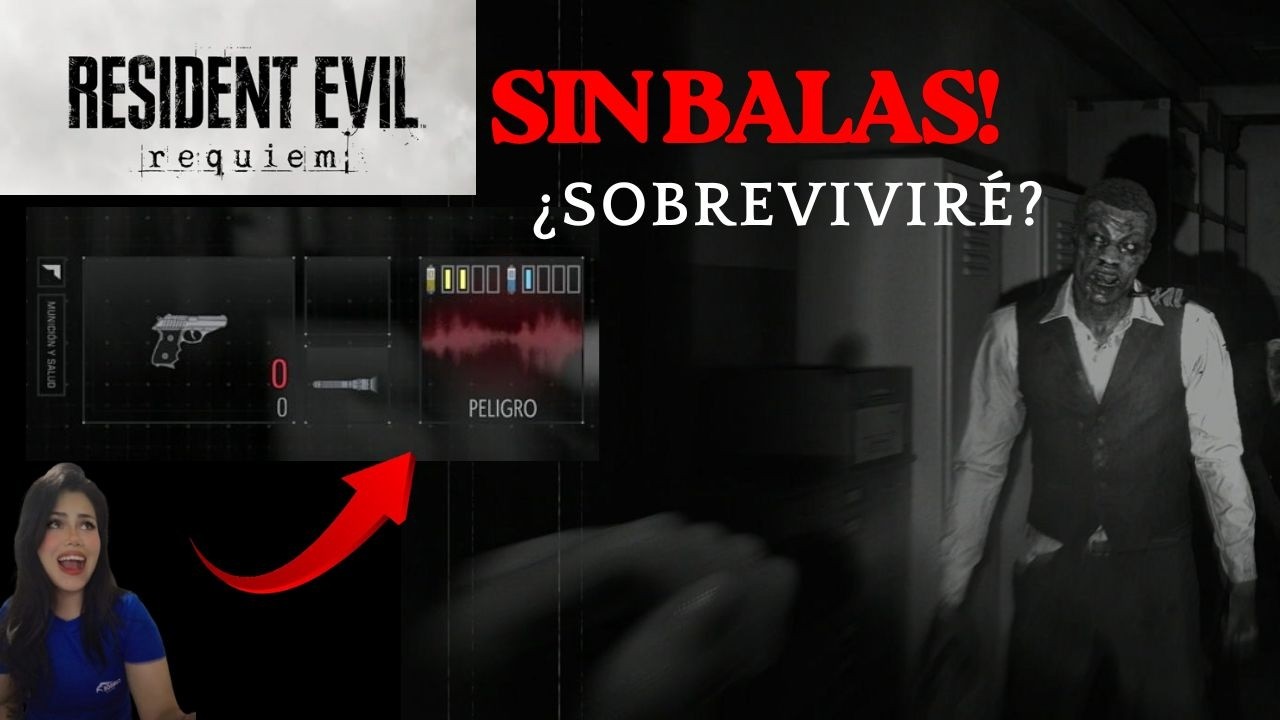 ¿SÓLO UNA BALA? 😭 | Resident Evil Requiem Modo Clásico