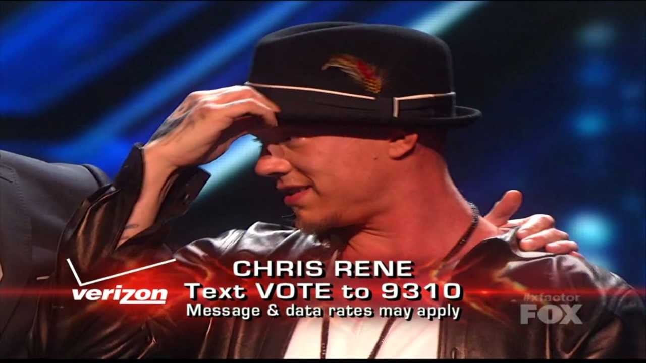 ★★ X Factor (top 11) Chris Rene  Gangsters Paradise ★★