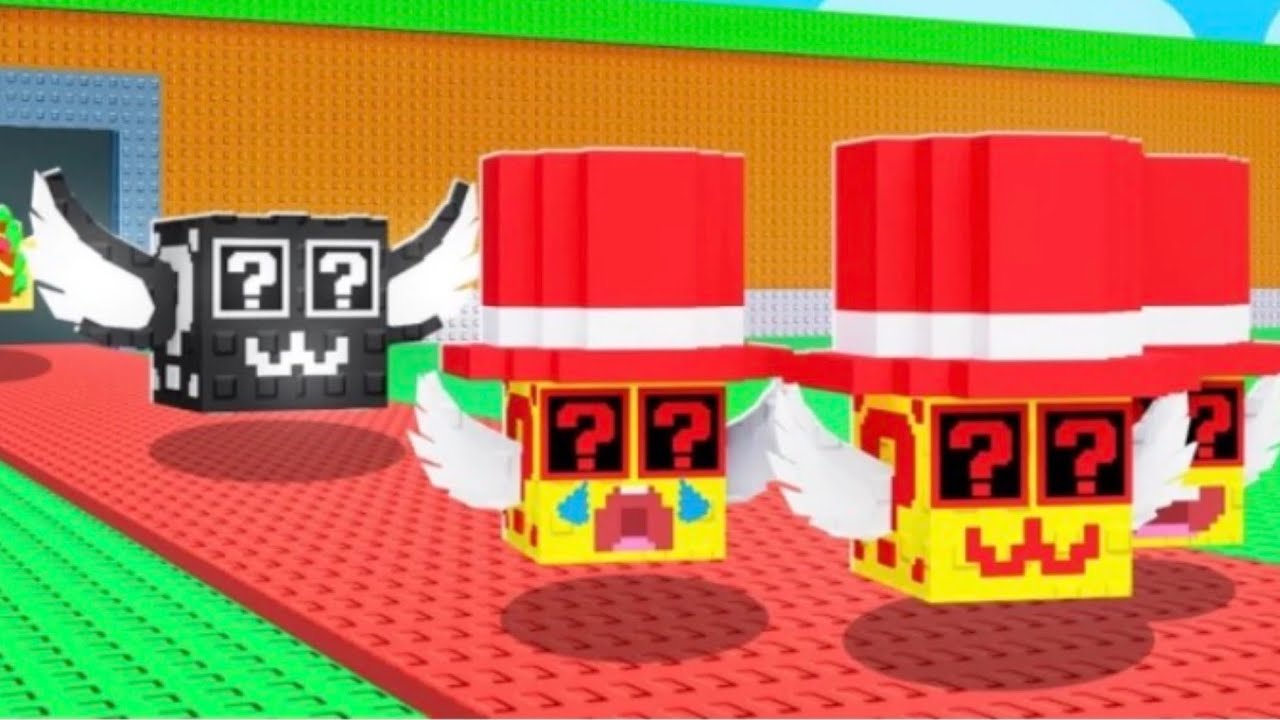 Opening luck blocks in steal a brainrot