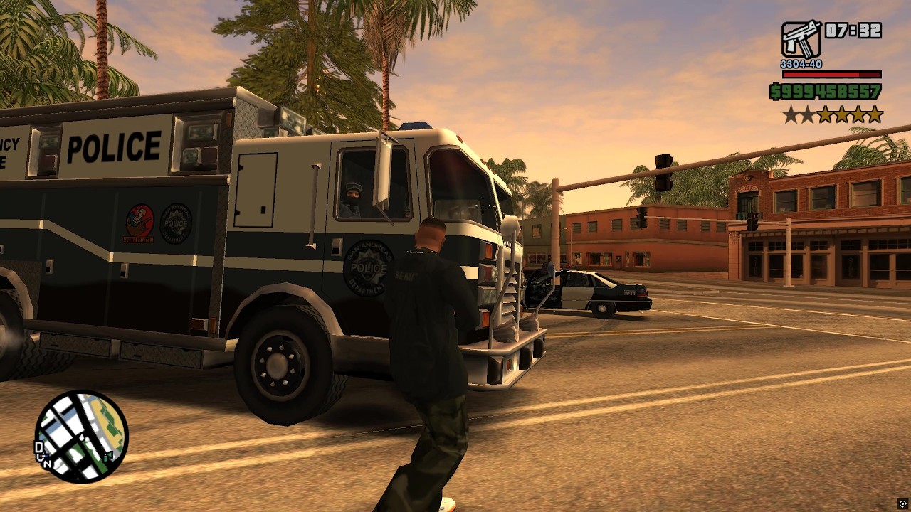 GTA San Andreas - Market Rampage and Shootout + Six Star Escape