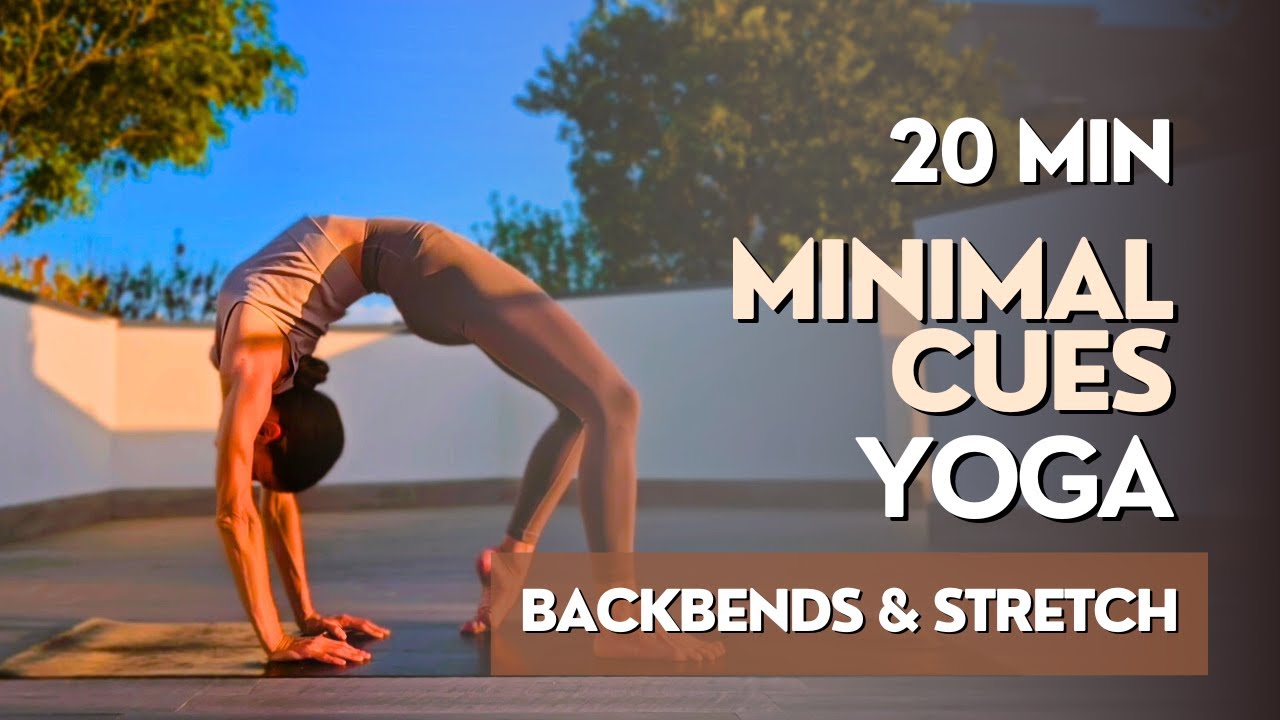 20 MIN MINIMAL CUES YOGA FLOW ● Morning Yoga Stretch (Intermediate/Advanced)