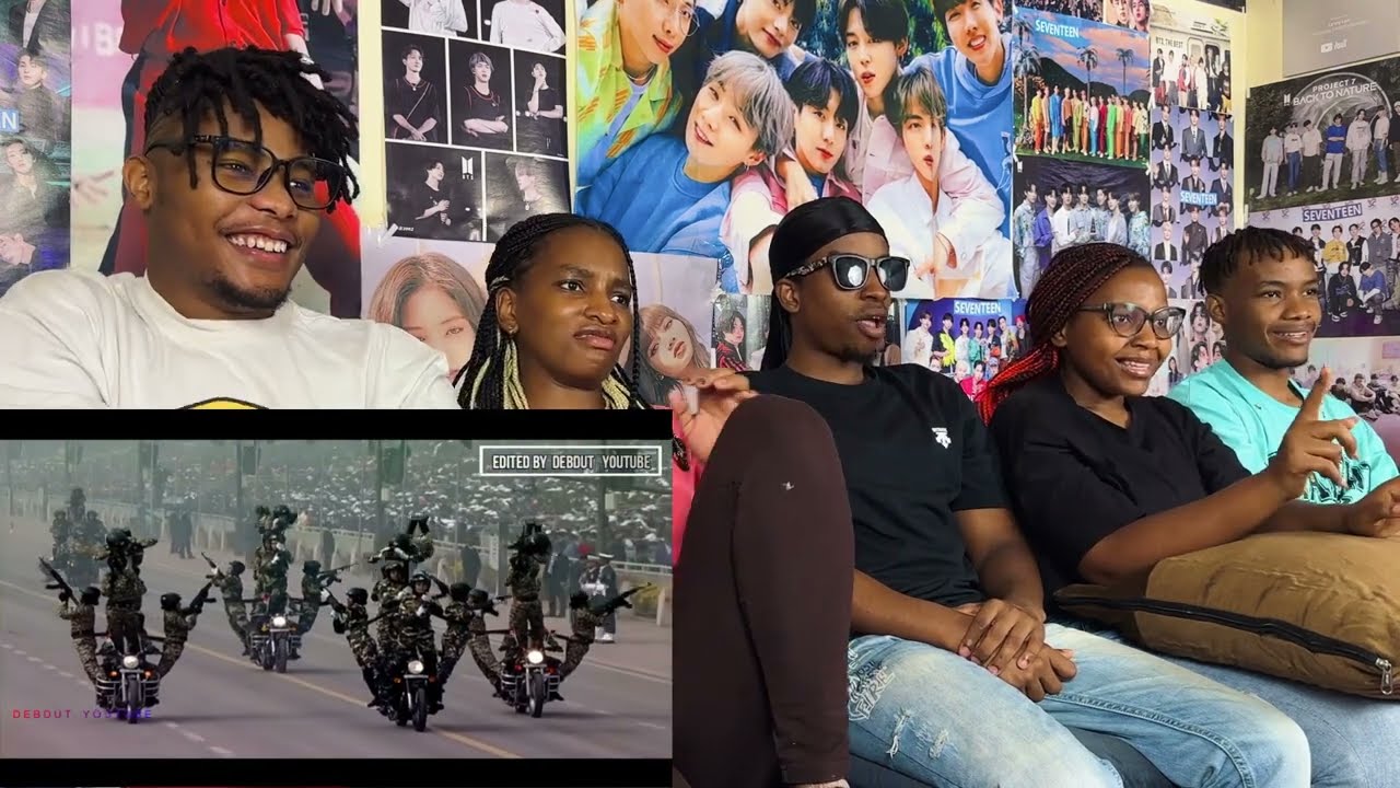 Africans React to Indian Army Hell March || 2024 || India's Republic Day Parade | Debdut YouTube