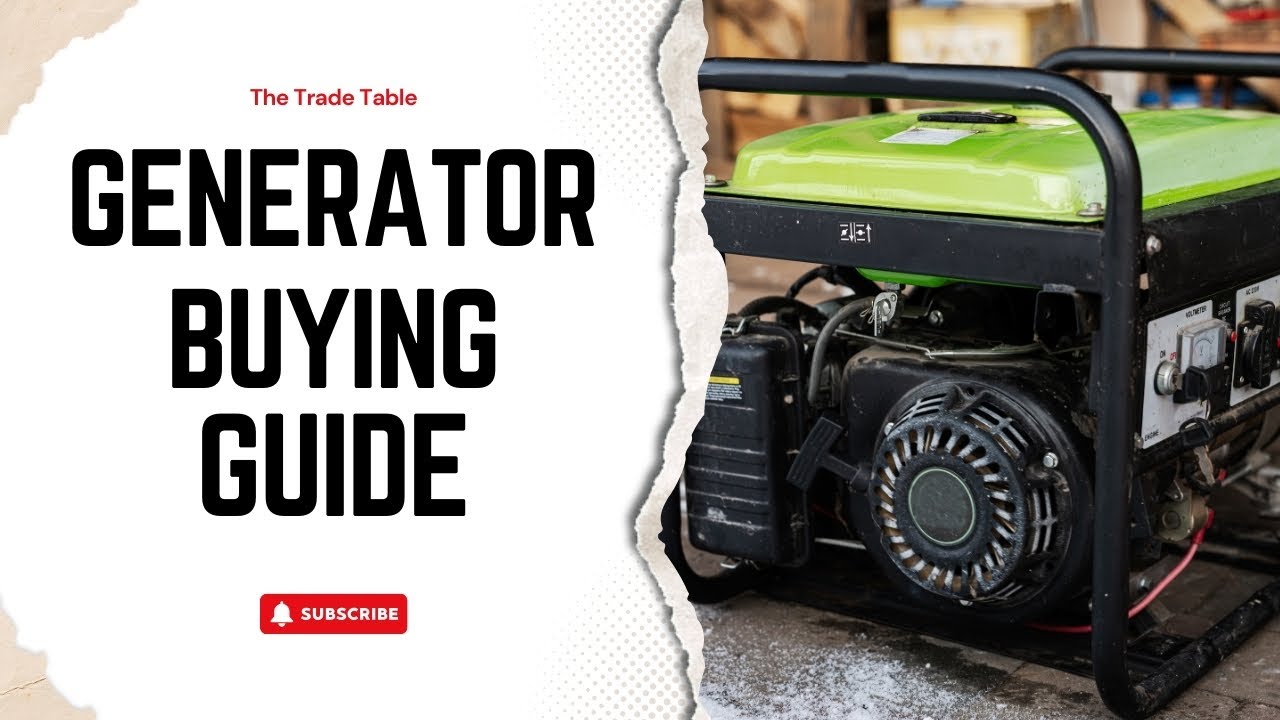Generator Buying Guide