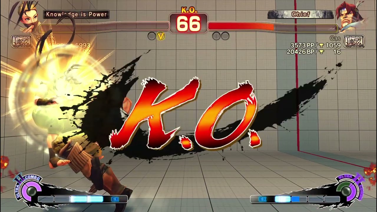 Shotox (Ibuki) Vs Cas (T.Hawk) | USF4