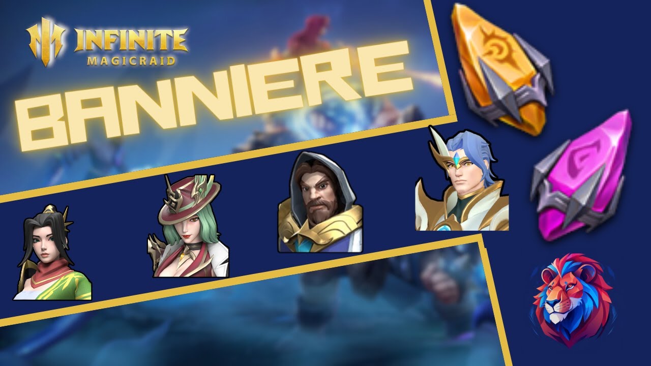 BANNIERE : Des gros persos pour accompagner un nouveau dps assez fous -- INFINITE MAGICRAID