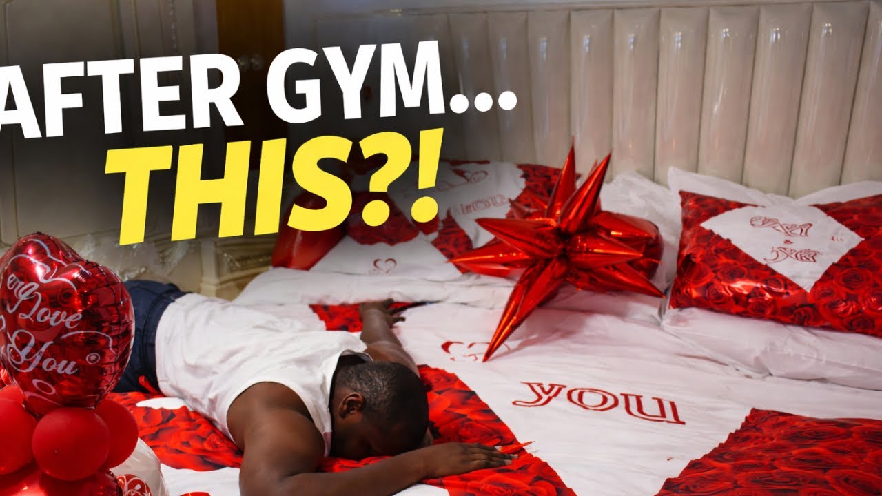 I Remade Our Bedroom & Surprised Him After the Gym | Valentine Continued