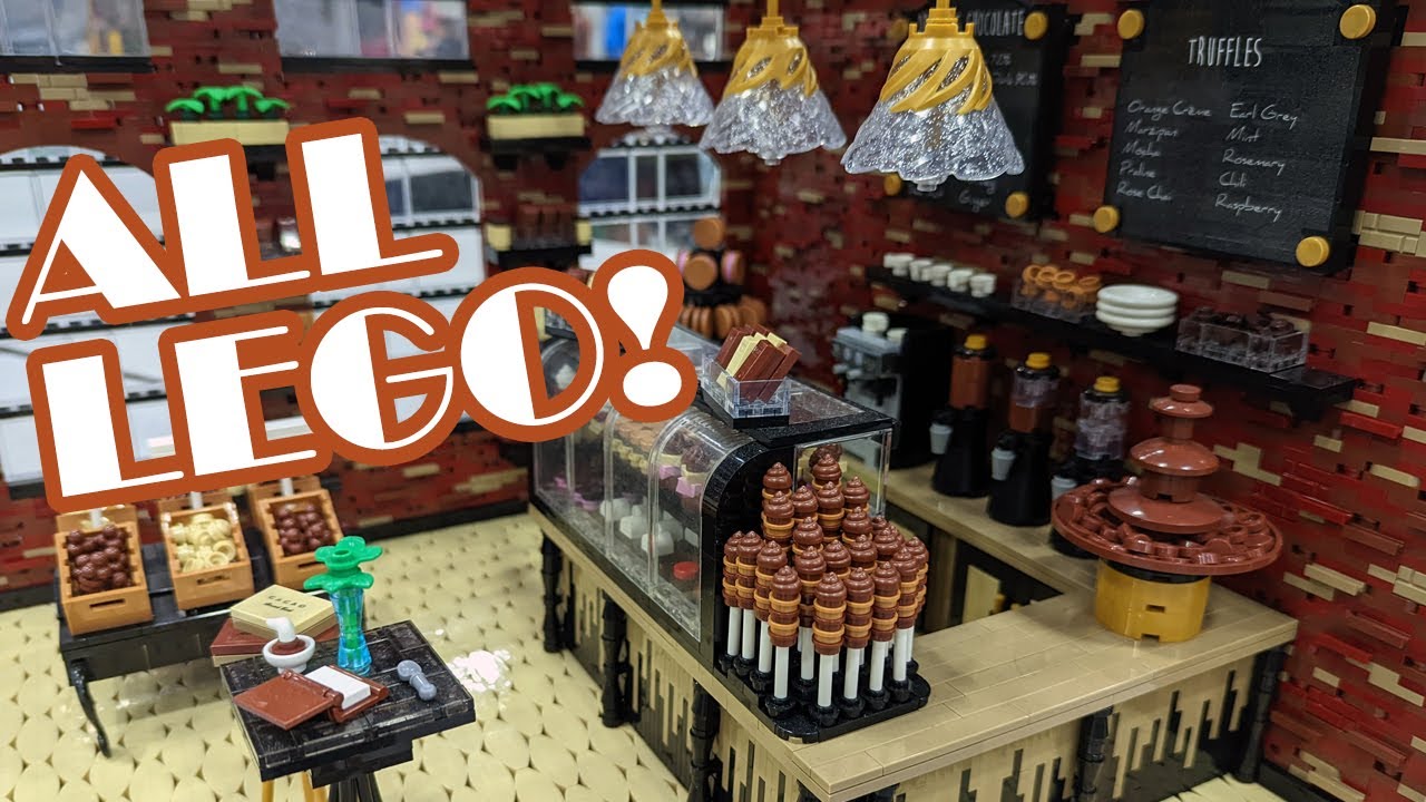 The LEGO CHOCOLATE Shop at Bricks Cascade 2022!