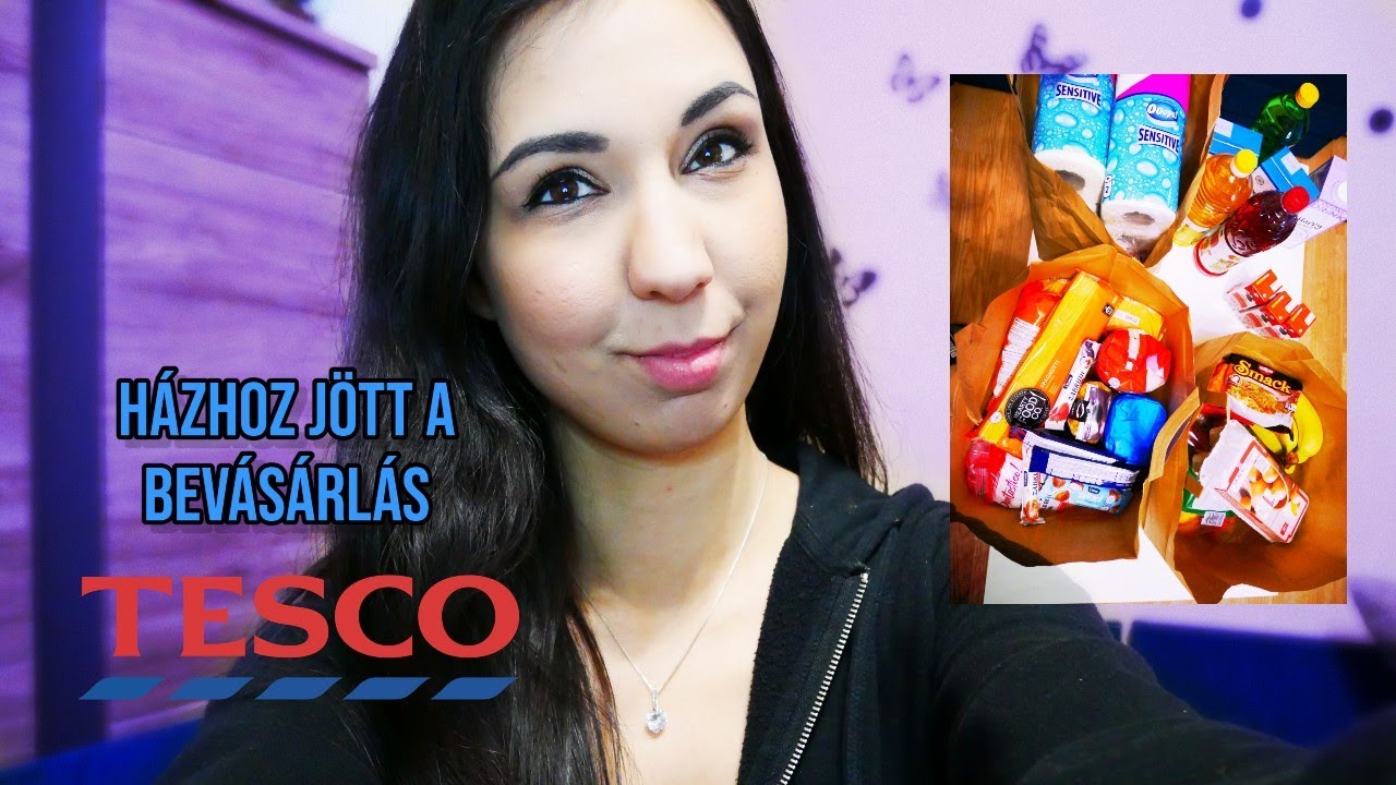 Bevásárlás házhoz jön🛒Tesco online rendelés + ÚJ víz forraló✅