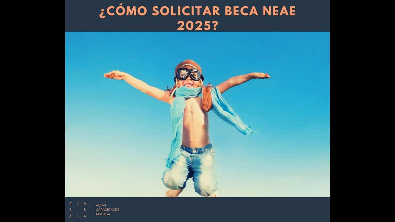Cómo solicito la Beca NEAE 2025