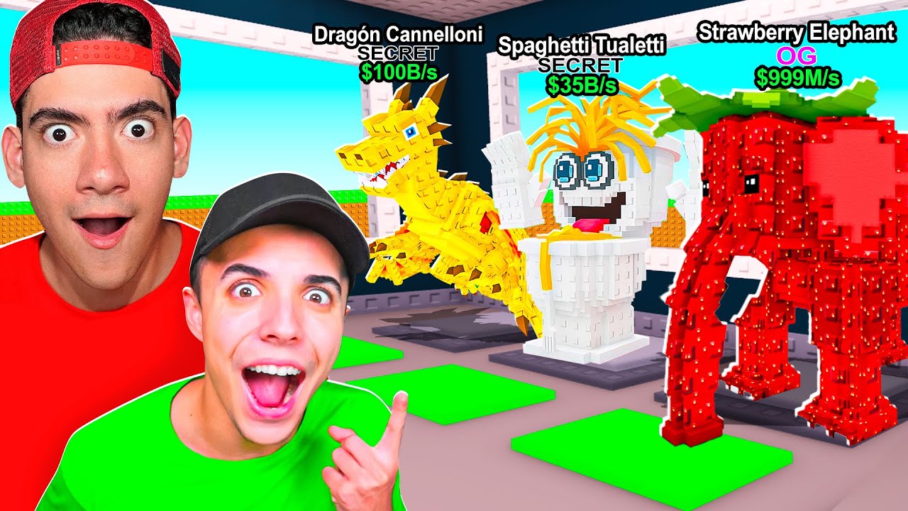 Mejoré la BASE de THEDONATO con Brainrots OG en Steal a Brainrot! 😱