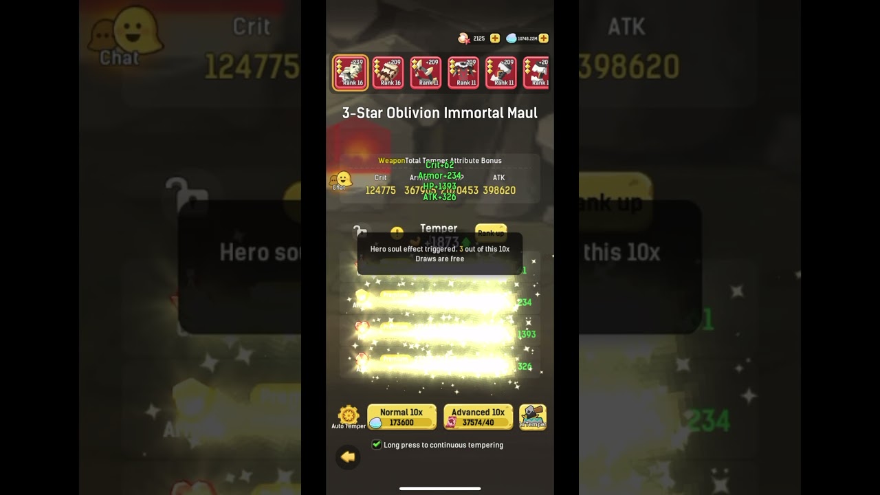 Fastest way to increase new Temper System? | Ulala Idle Adventure