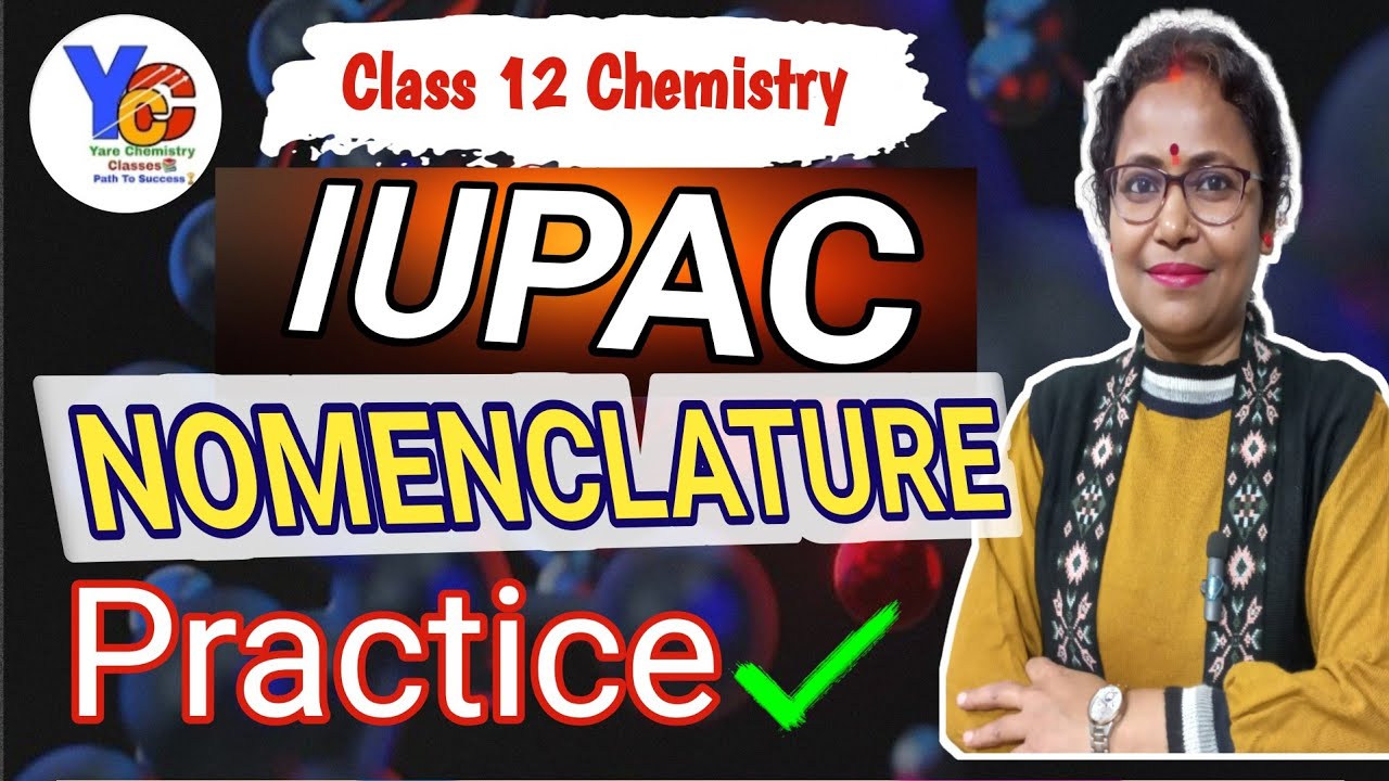 IUPAC Nomenclature chemistry class 12| PYQs nomenclature haloalkanes and haloarenes 