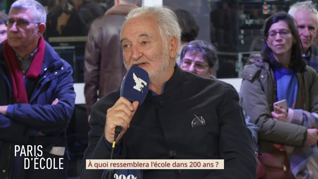 À quoi ressemblera l'école dans 200 ans ? Jacques Attali et Noémie Le Donné dans Paris d'école