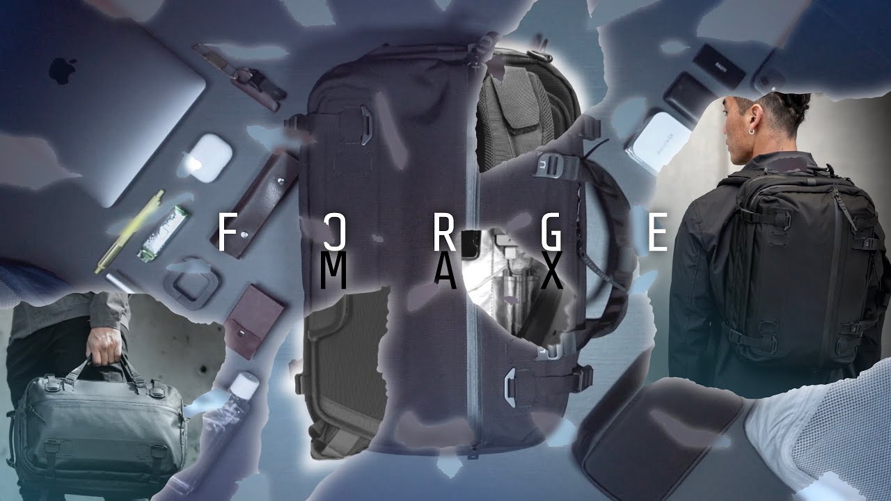 BLACK EMBER FORGE MAX / Killer 3 Way Bag for Daily Carry 