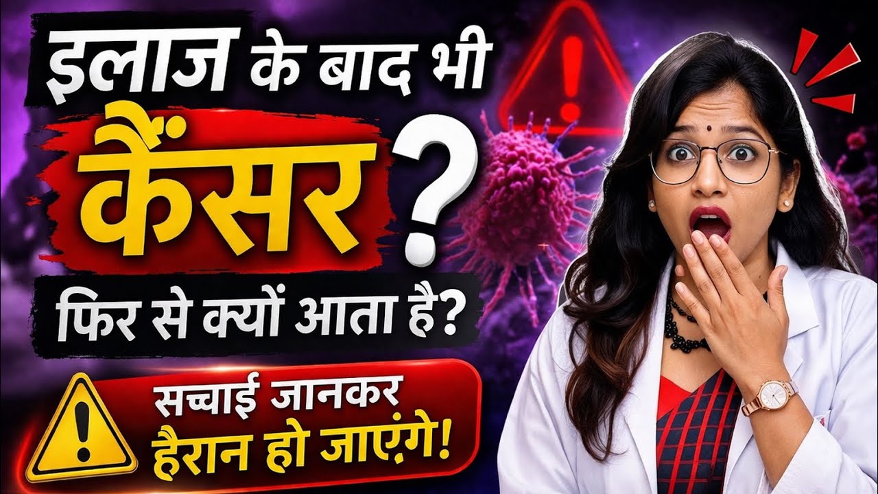 कैंसर का इलाज पूरा होने के बाद भी कैंसर बार बार वापस क्यों आ जाता है? | Cancer Relaps | recurrence