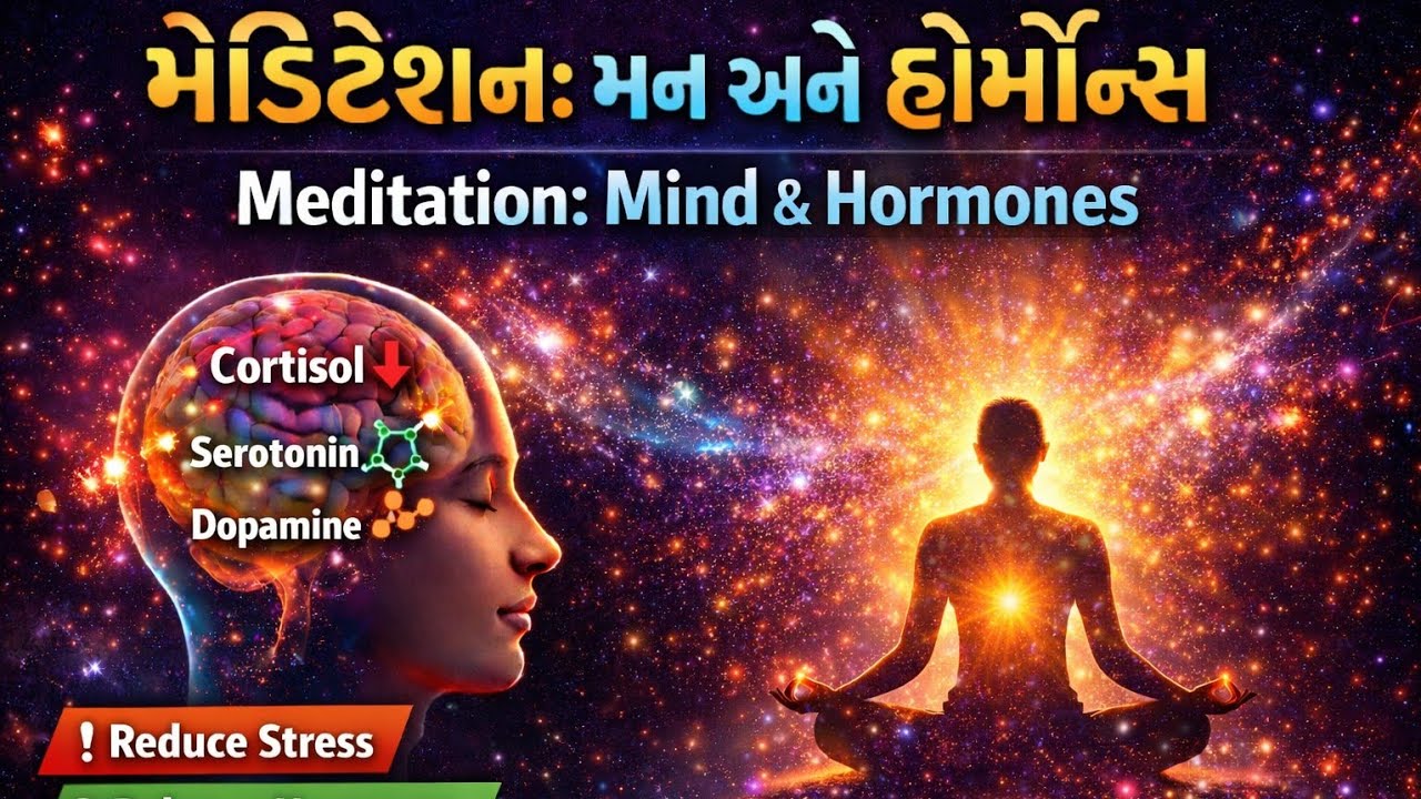 મેડિટેશન: મન અને હોર્મોન્સ -Meditation: Mind & Hormones #meditation #trending #motivation #mindpower