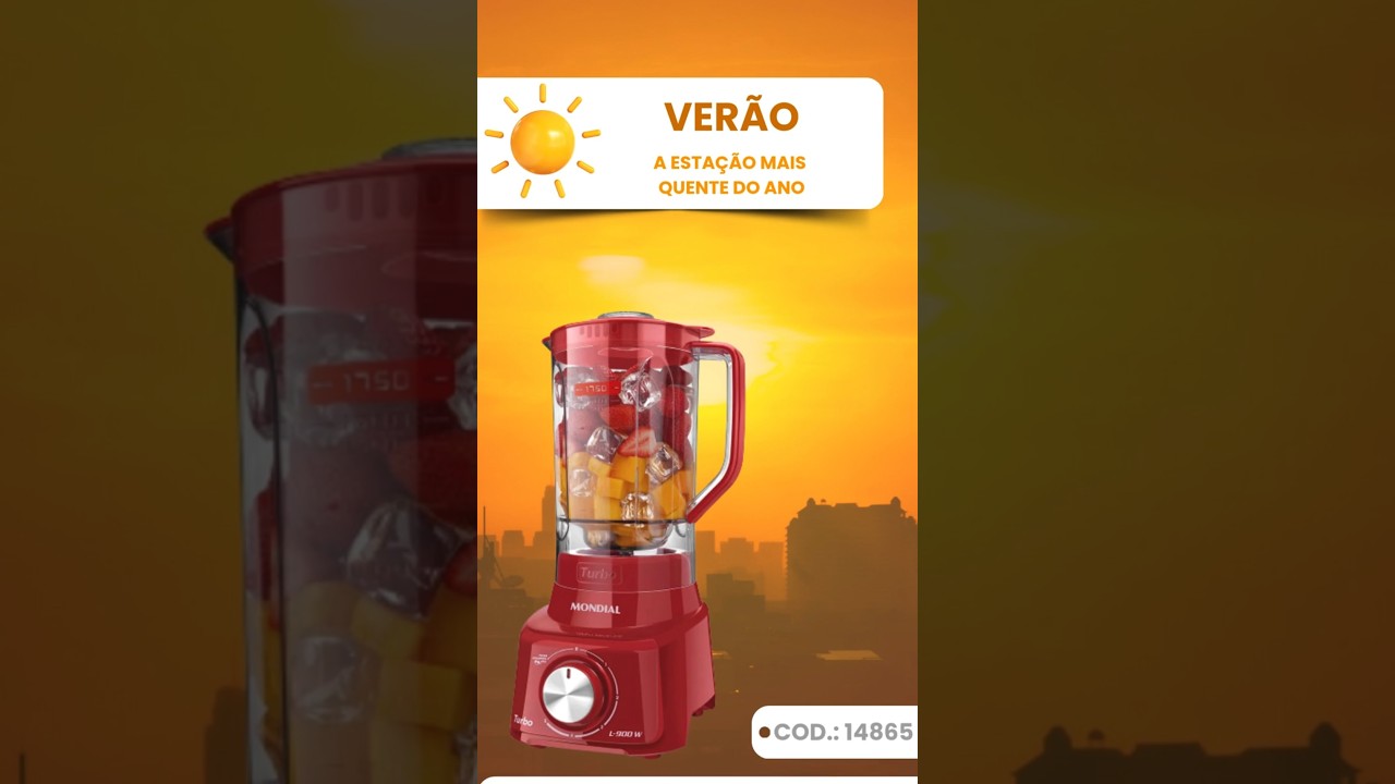 Liquidificador: Suprimentos para O Ver&atilde;o da Sua Empresa #verao #verao2025 #empresas #suprimentos