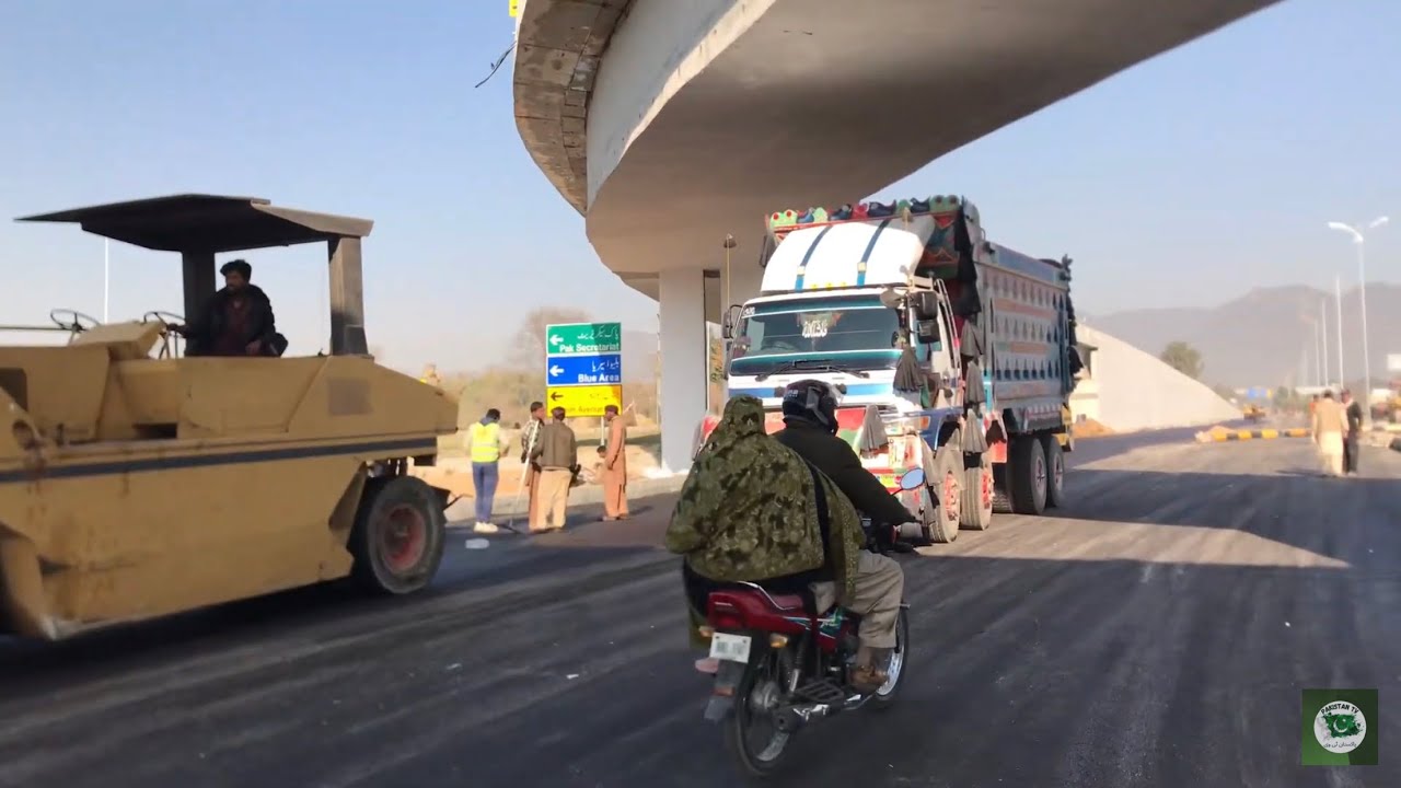 AMAZING THE MOST BEAUTIFUL INTERCHANGE OF PAKISTAN | F8 INTERCHANGE ISLAMABAD LATEST UPDATE |