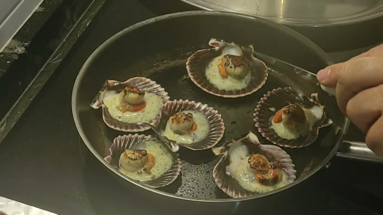 Receta fácil zamburiñas a la plancha.