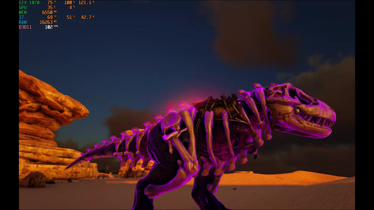 VENHA VER AS HABILIDADES DOS SKELETONIZED REX E DO CAPTAIN BLACK BURDER DO ARK PRIMAL FEAR COMIGO!!!