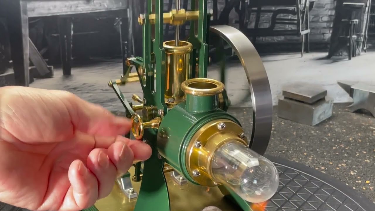 Vorstellung einer Replika des Stirlingmotors HHV-08- 250 von Wiggers - KEINE Dampfmaschine!