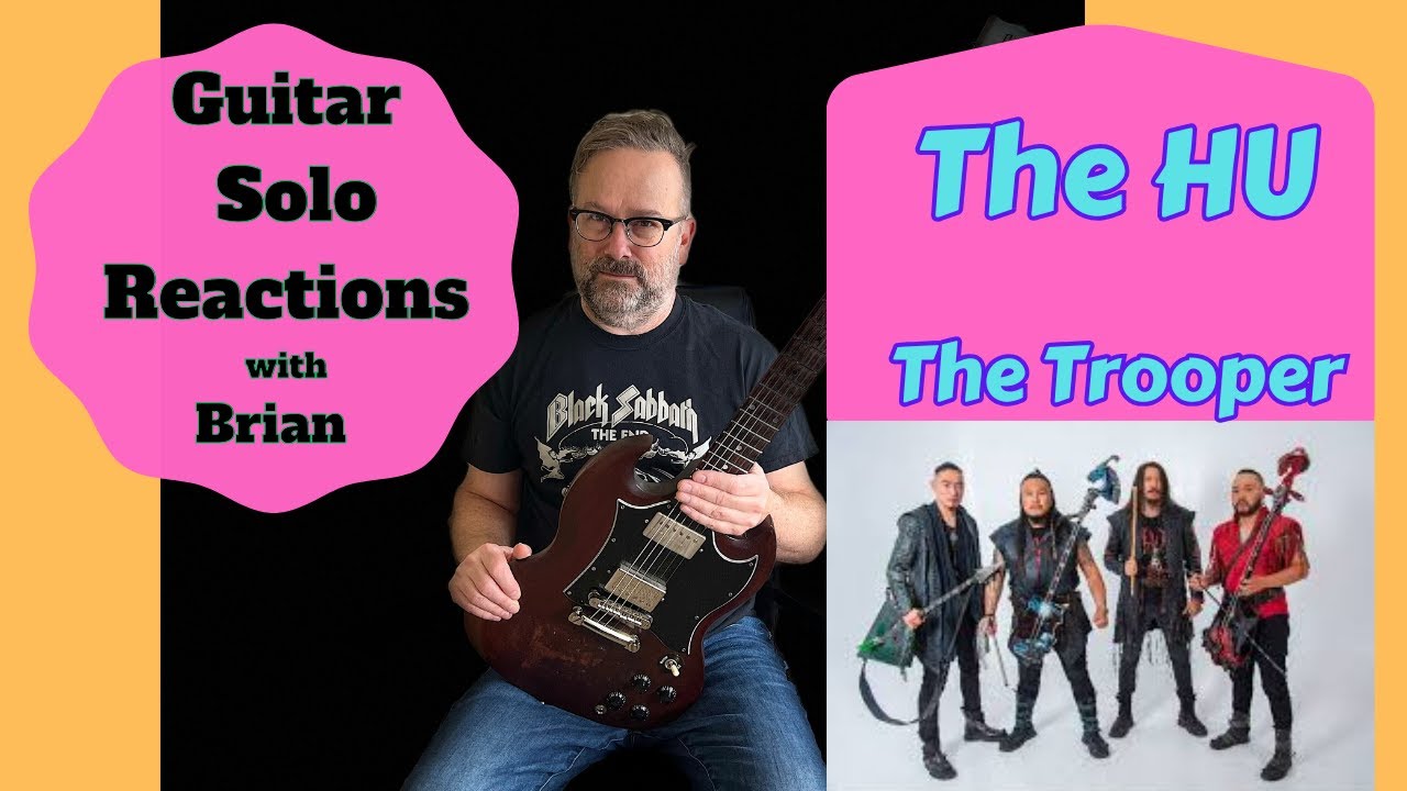 GUITAR SOLO REACTIONS ~ THE HU ~ The Trooper