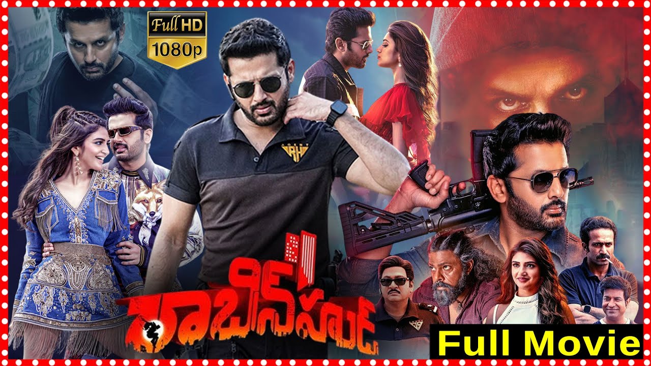 Robinhood Telugu Heist Action Block Buster Comedy Film | Nithiin | Sreeleela @southcinemahall​