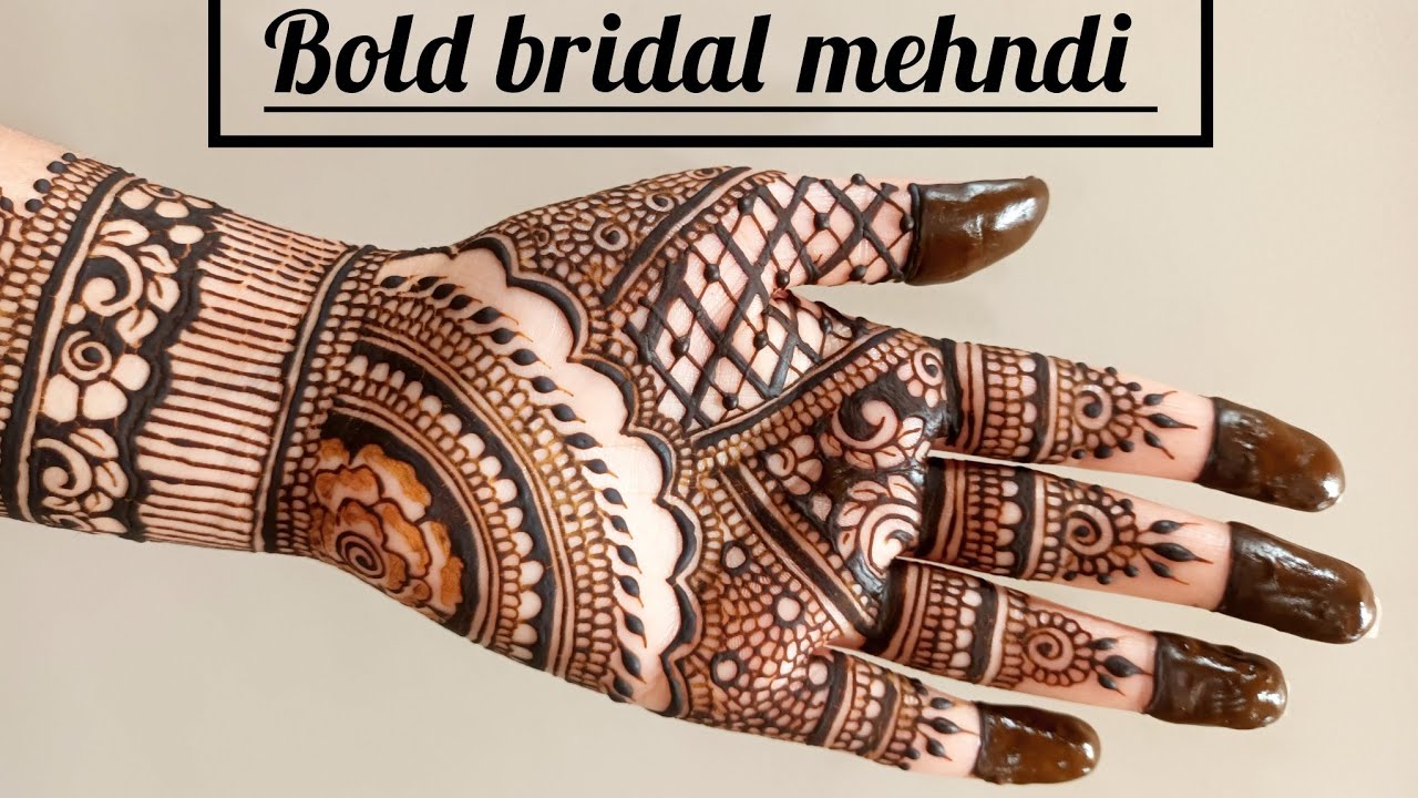 Heavy Bridal mehndi design | Heavy Arabic Mehndi Design Step by Step #mehndi #bridalmehndi #henna 