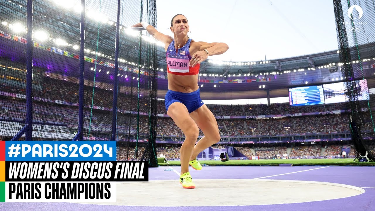Who took gold? Women's Discus final at the Olympic Games #Paris2024 🔥