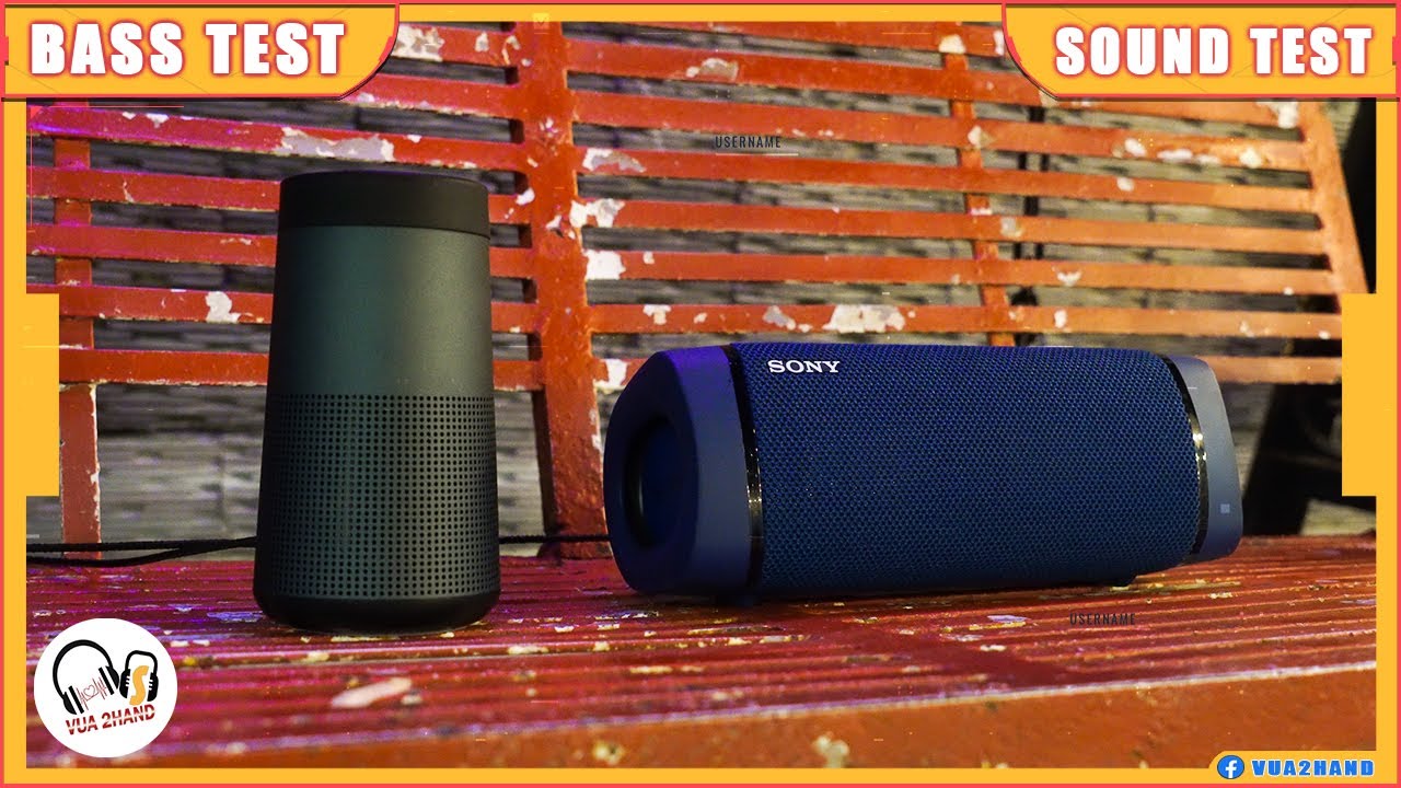 Bose Revolve & Sony SRS-XB33 l Quá đã l