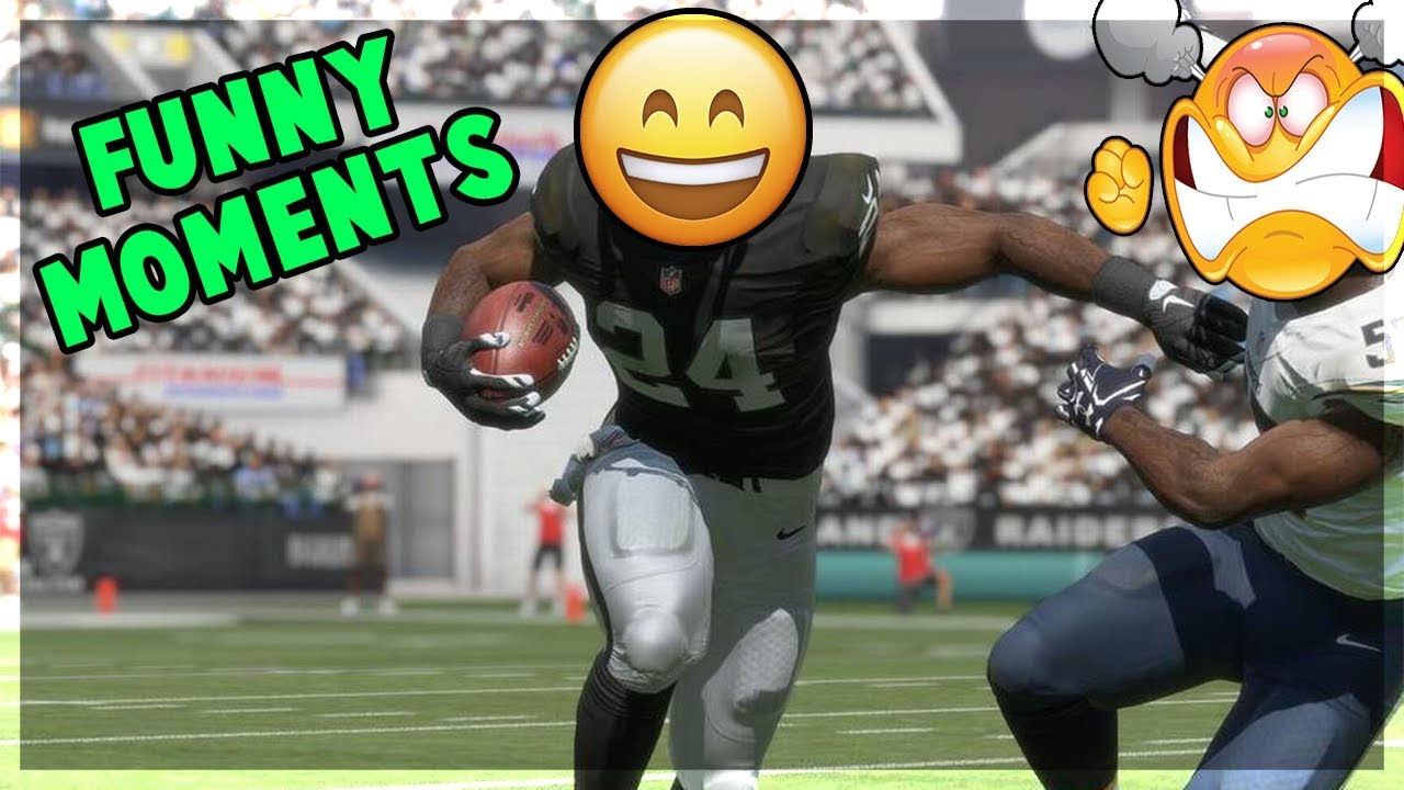 Madden 18 Funny Moments/ Hardest Hits