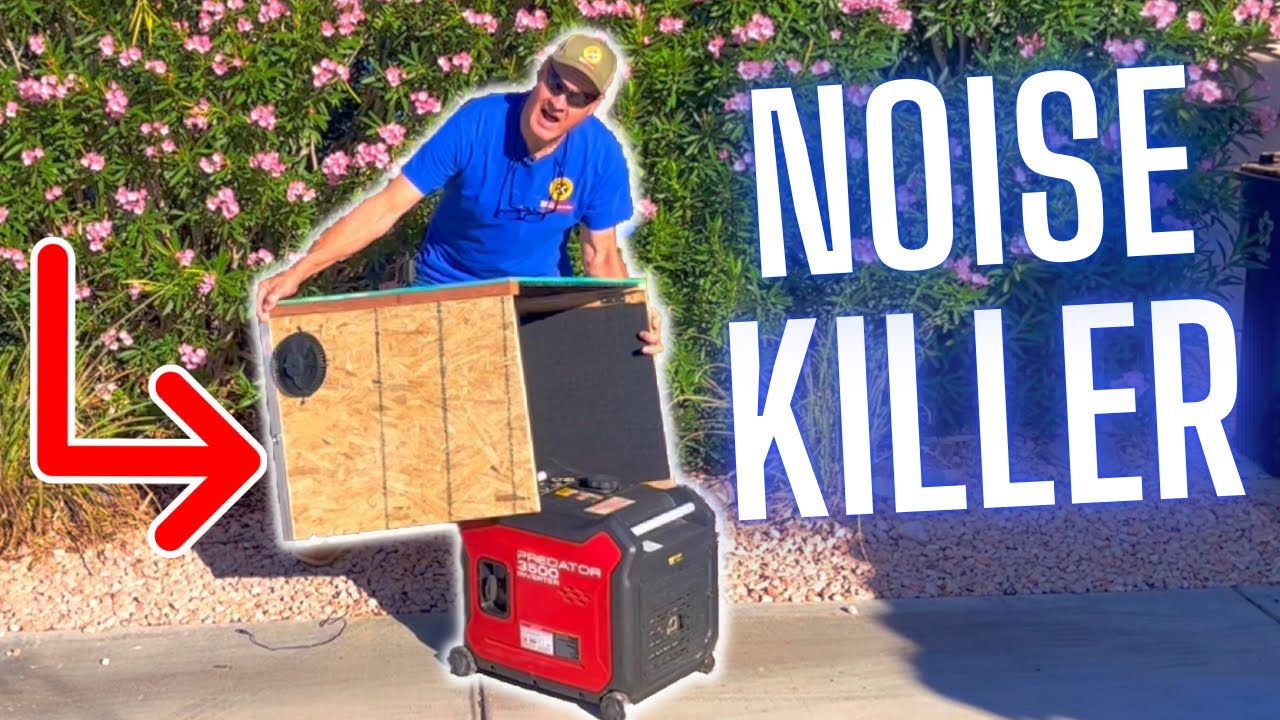 Make Your Generator Whisper Quiet With This Simple Build