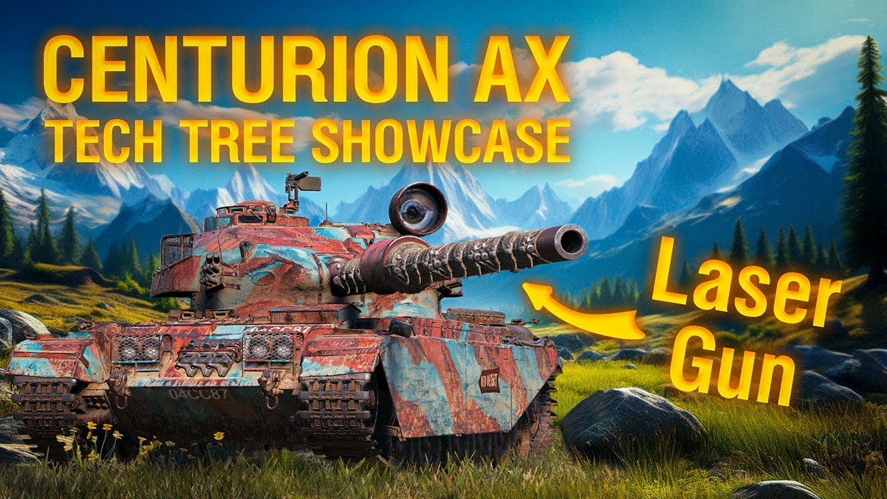 Centurion AX Tech Tree is SO MUCH FUN