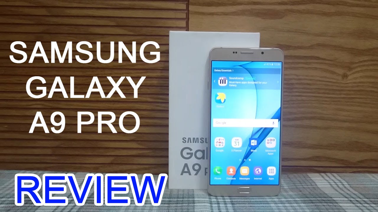 Samsung Galaxy A9 Pro Review - Super High Battery Android Phone