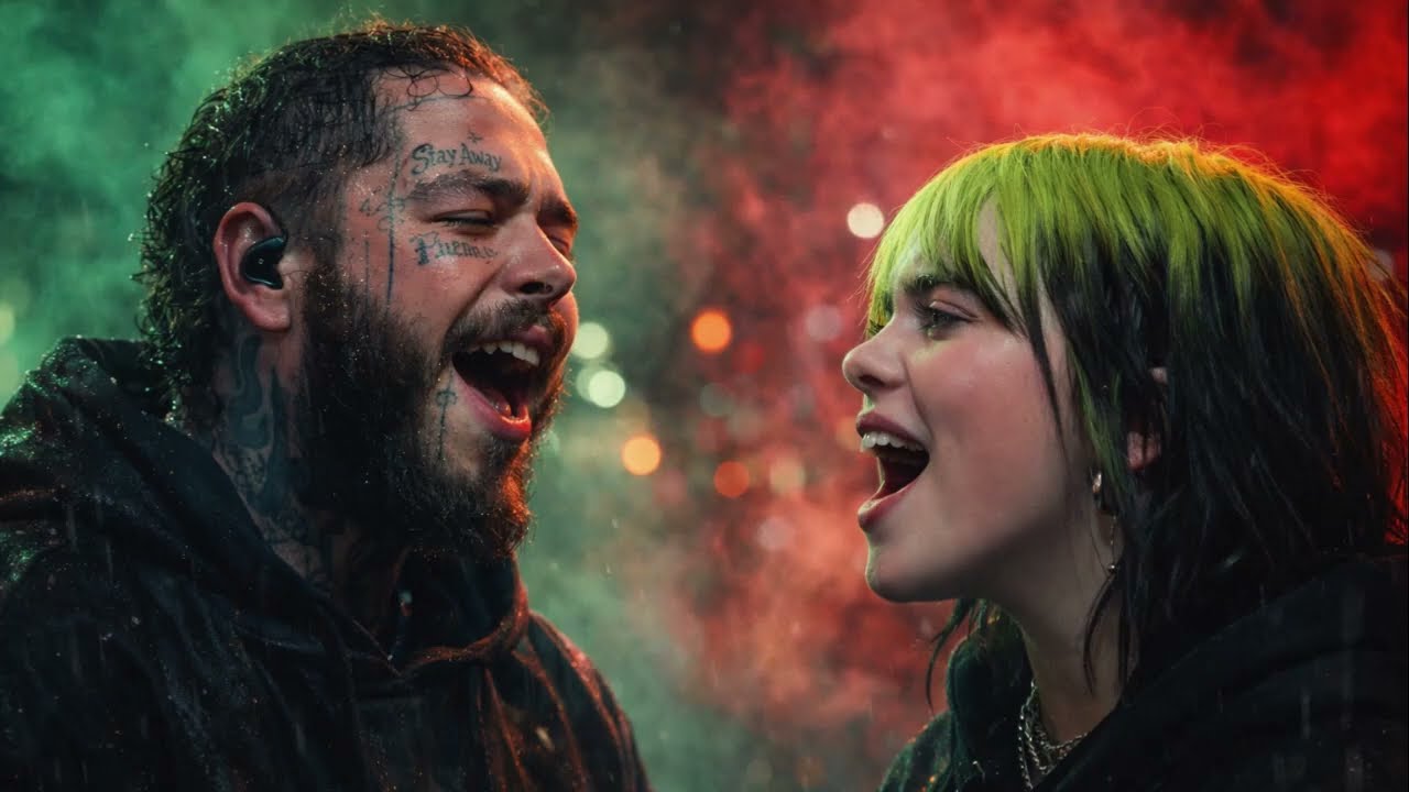 Post Malone Ft. Billie Eilish - Deeper Than I Thought (официальный видеоклип)