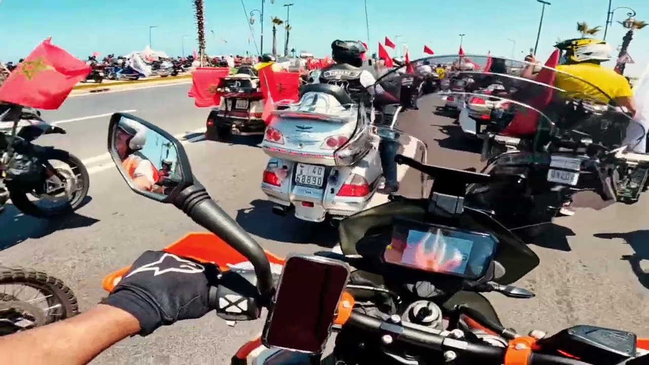 🏍️ Rassemblement des motards marocains – Fête du Trône | Rabat | Road Brothers | KTM 790 Adventure