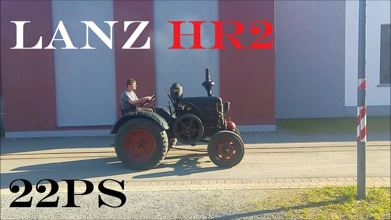 Lanz HR2 22PS Verdampferbulldog Vorheizen Anwerfen Wegfahren | Museum Eslohe