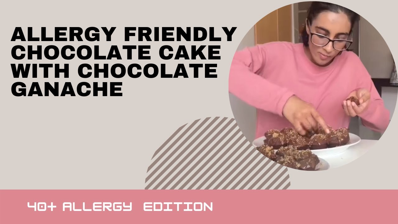 Dairy free, Gluten free, Sugar free, Allergy-friendly Chocolate cake