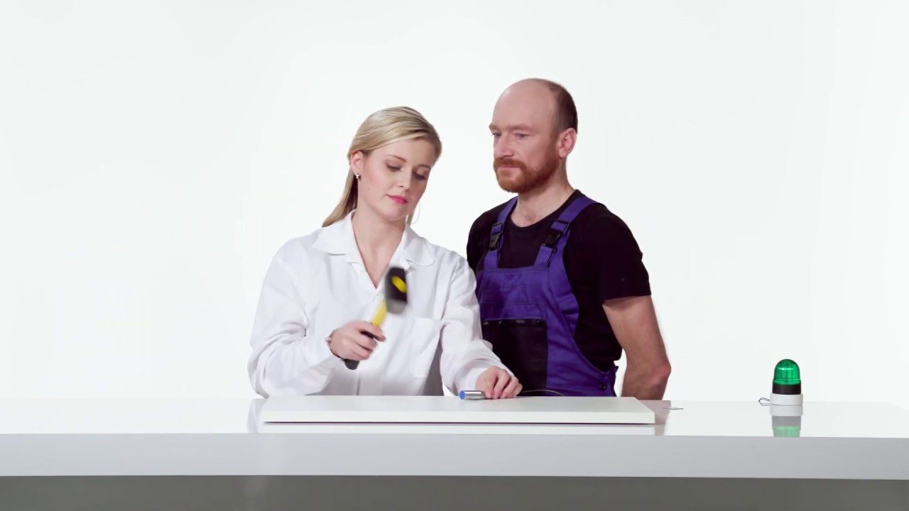 Contrinex Inductive 700 Series Robust sensor survives the HAMMER TEST!