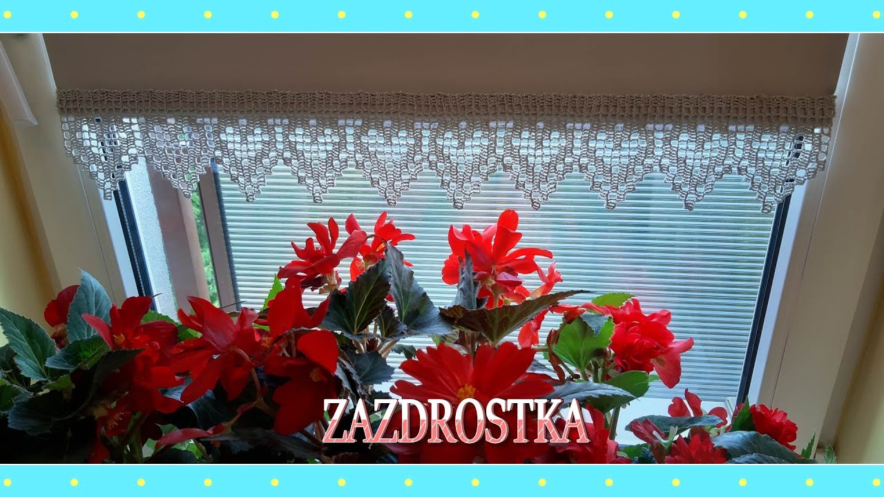 Mini zazdrostka - koronka do rolety