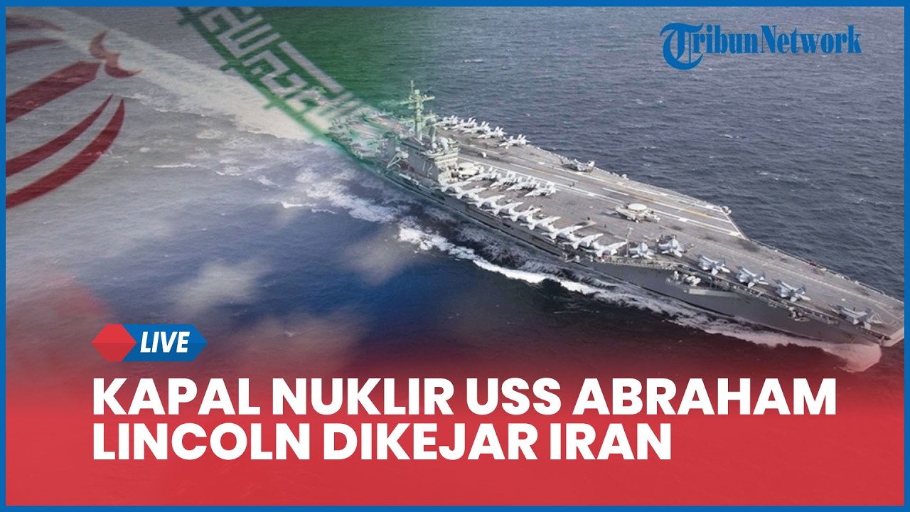 Kapal Nuklir USS Abraham Lincoln Dikejar Pasukan Iran, Berujung Ditembak Meriam Mark 45 Kaliber 54